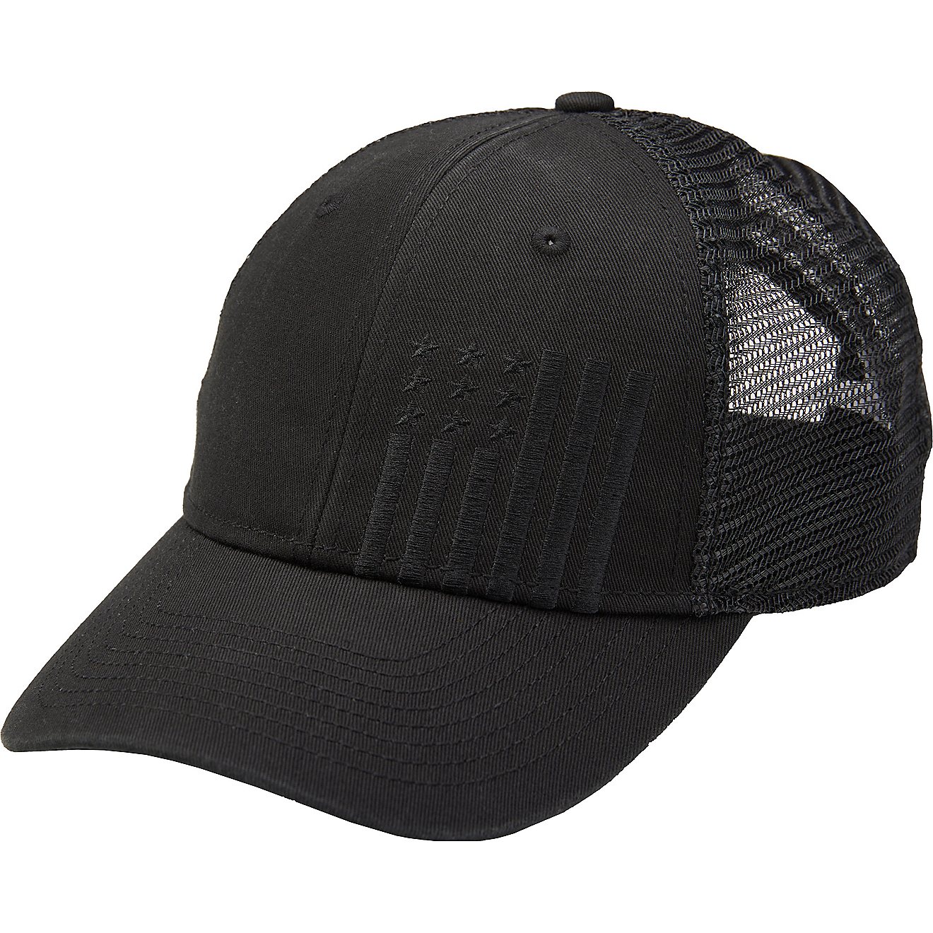 Academy Sports + Outdoors Men's Flag Trucker Hat                                                                                 - view number 1