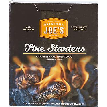 Oklahoma Joe's Fire Starters 24-Pack                                                                                            