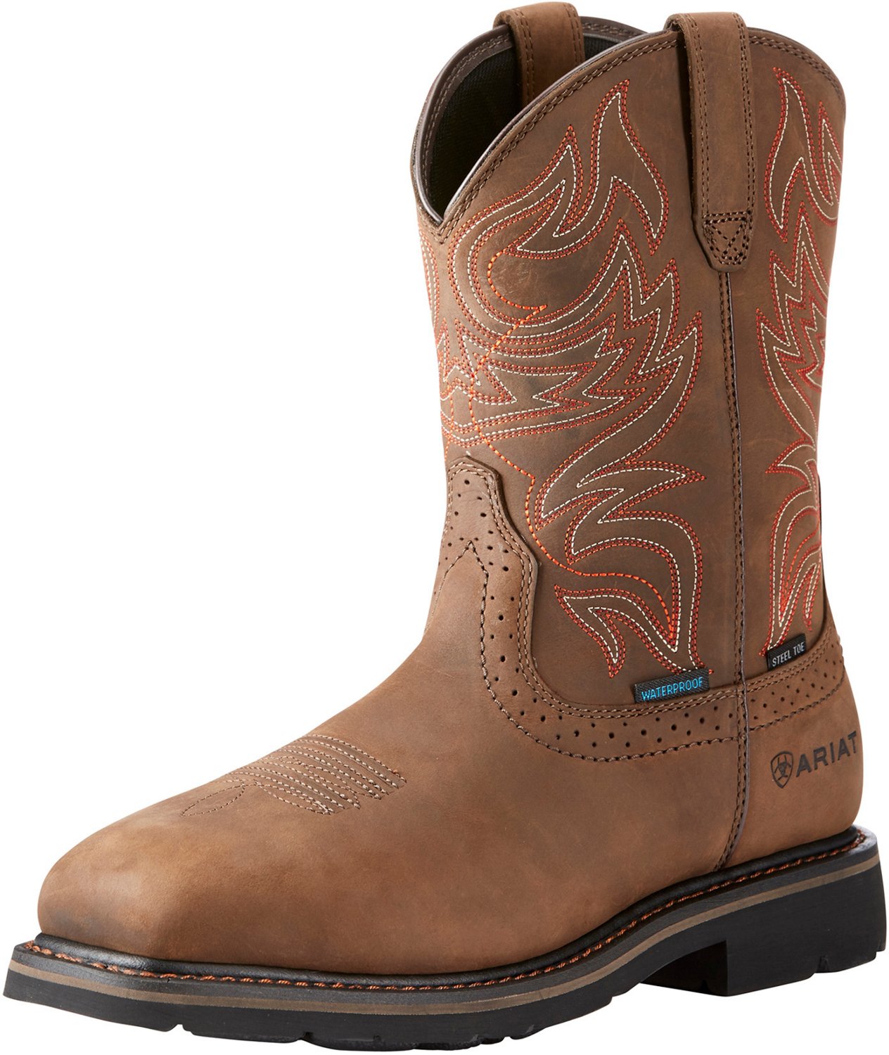 academy ariat steel toe boots