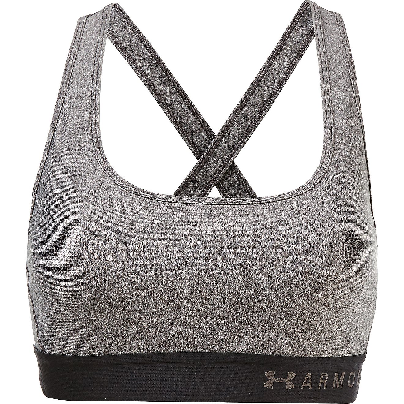 Under Armour Women's Crossback Heather Sports Bra                                                                                - view number 1