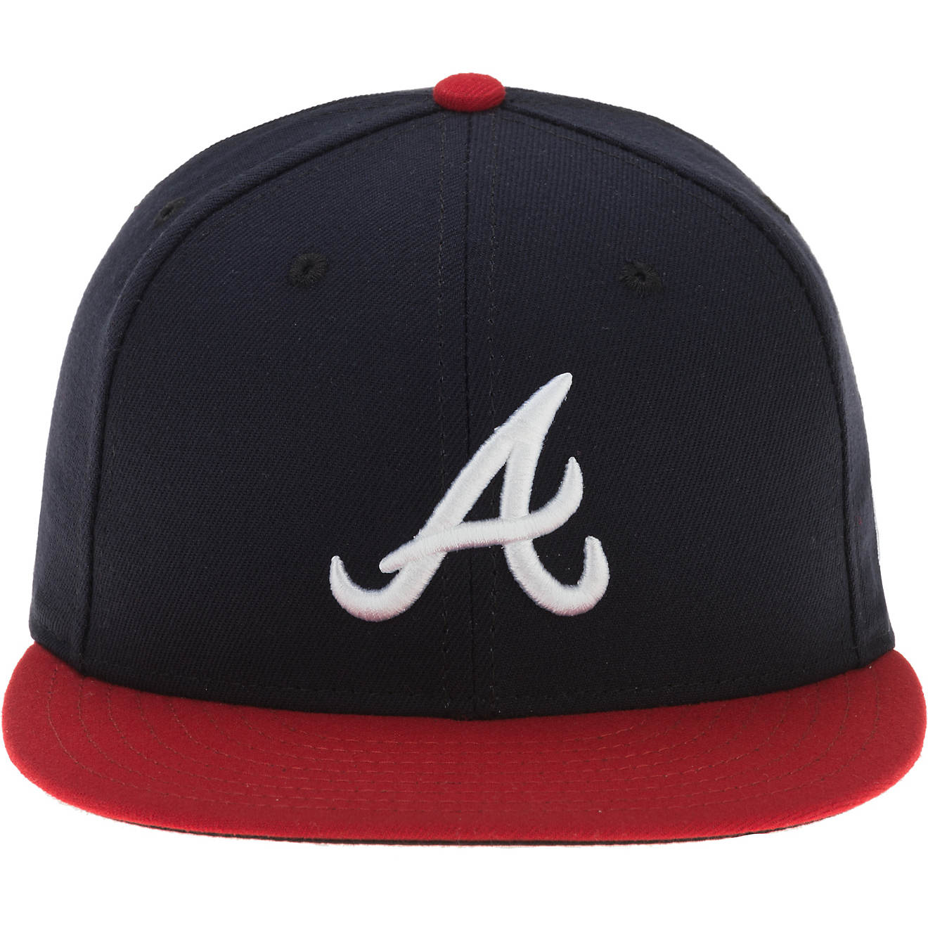 New Era Men's Atlanta Braves Authentic Collection Home 59FIFTY Cap                                                               - view number 1