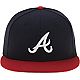 New Era Men's Atlanta Braves Authentic Collection Home 59FIFTY Cap                                                               - view number 1 image