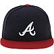 New Era Men's Atlanta Braves Authentic Collection Home 59FIFTY Cap - view number 1 image