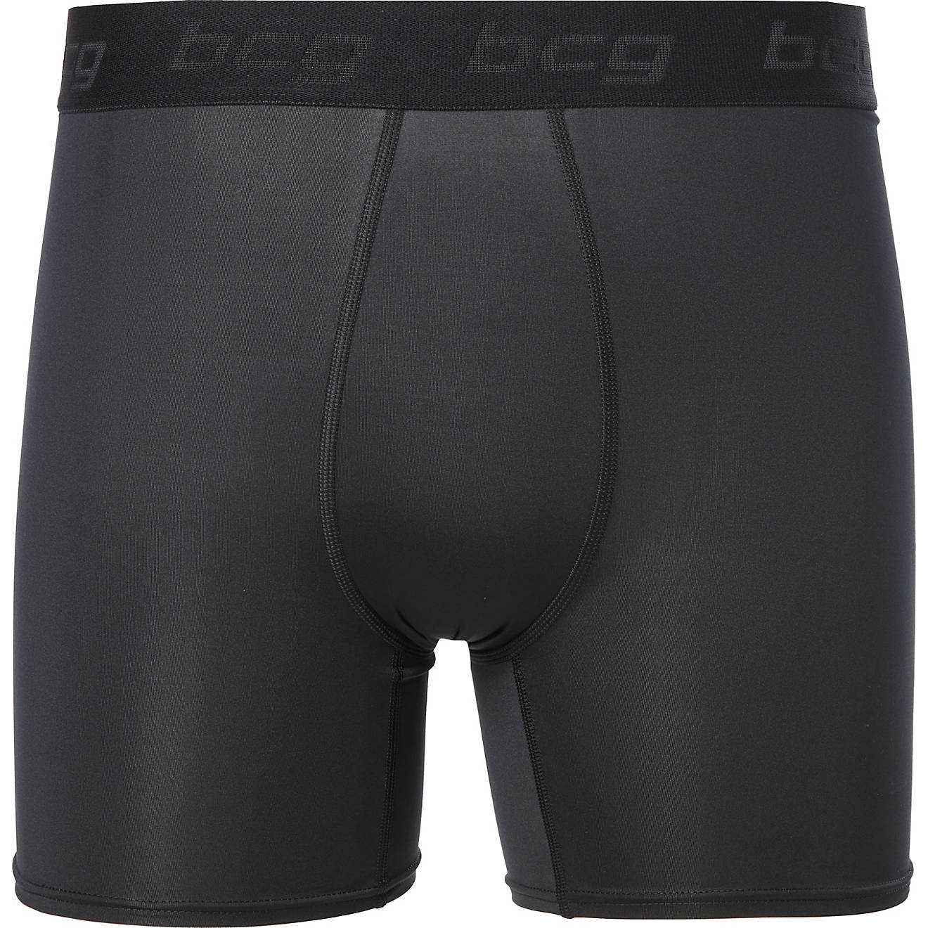 BCG Men's Athletic Compression Solid Brief Shorts 6 in                                                                           - view number 1
