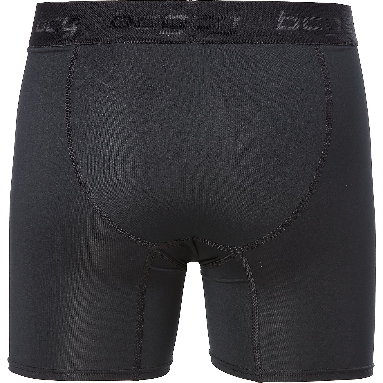 BCG Men's Athletic Compression Solid Brief Shorts 6 in                                                                           - view number 2