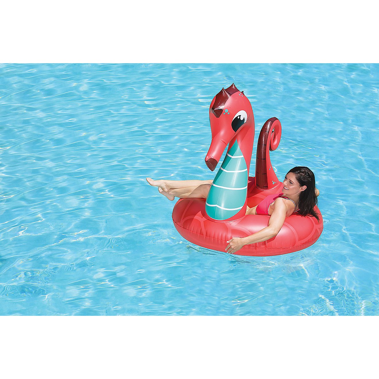 Poolmaster 48 in Seahorse Inflatable Tube                                                                                        - view number 3