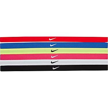 Nike Kids' Swoosh Sport Headbands 6-Pack                                                                                        