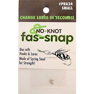 Kipper PBA24 No Knot Small Fas-Snaps 5-Pack                                                                                     