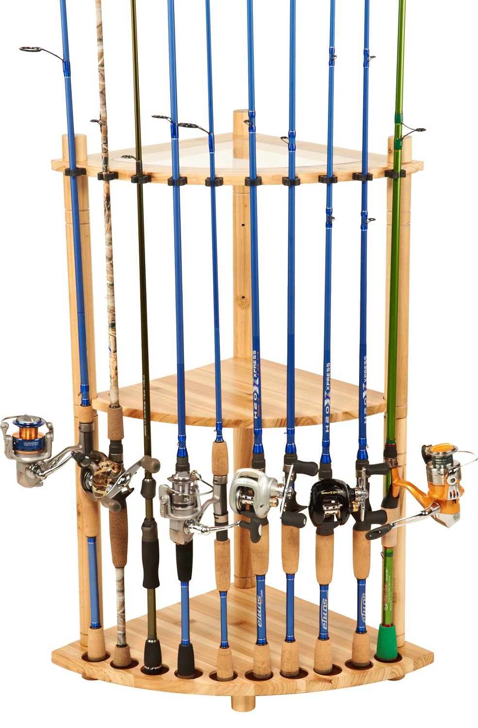 H2O XPRESS 10Rod Corner Rack Academy