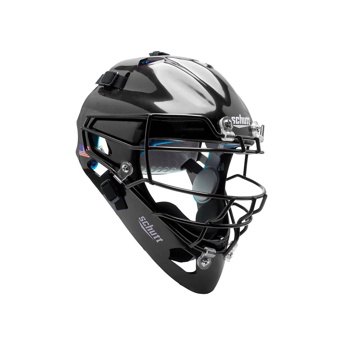 Schutt Men's AiR Maxx 2966 Hockey-Style Baseball Catcher's Helmet                                                                - view number 1