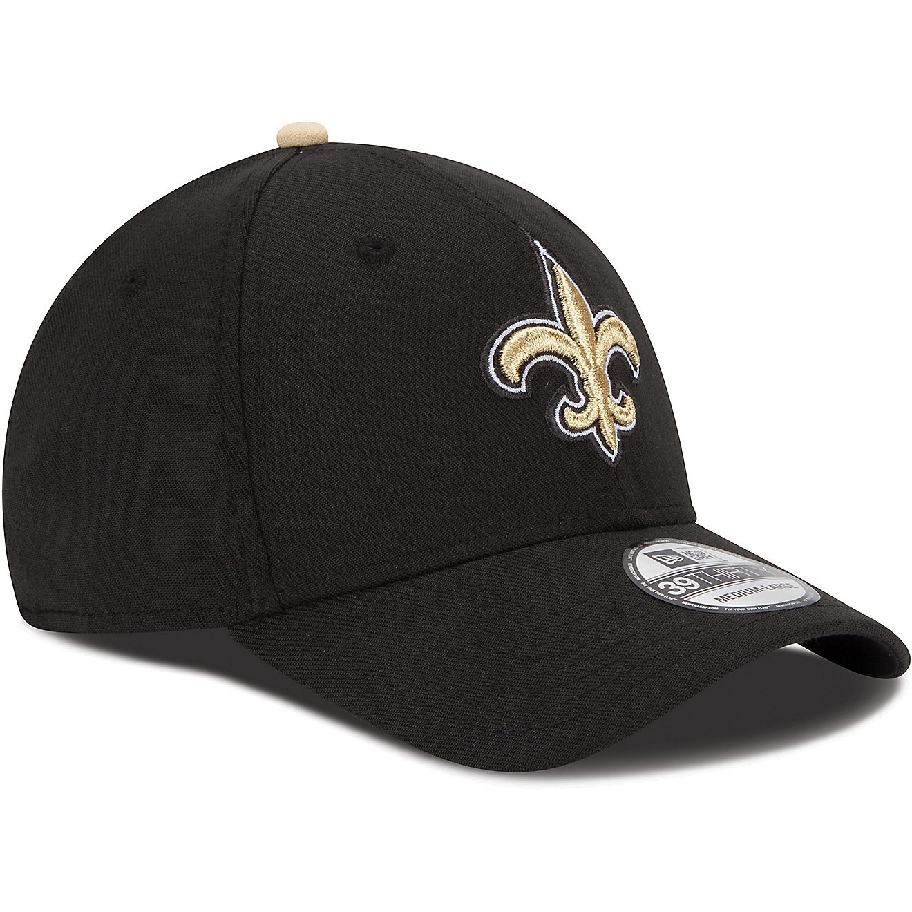 New Era Men's New Orleans Saints Team Classic 39THIRTY Stretch Fit Cap                                                           - view number 4