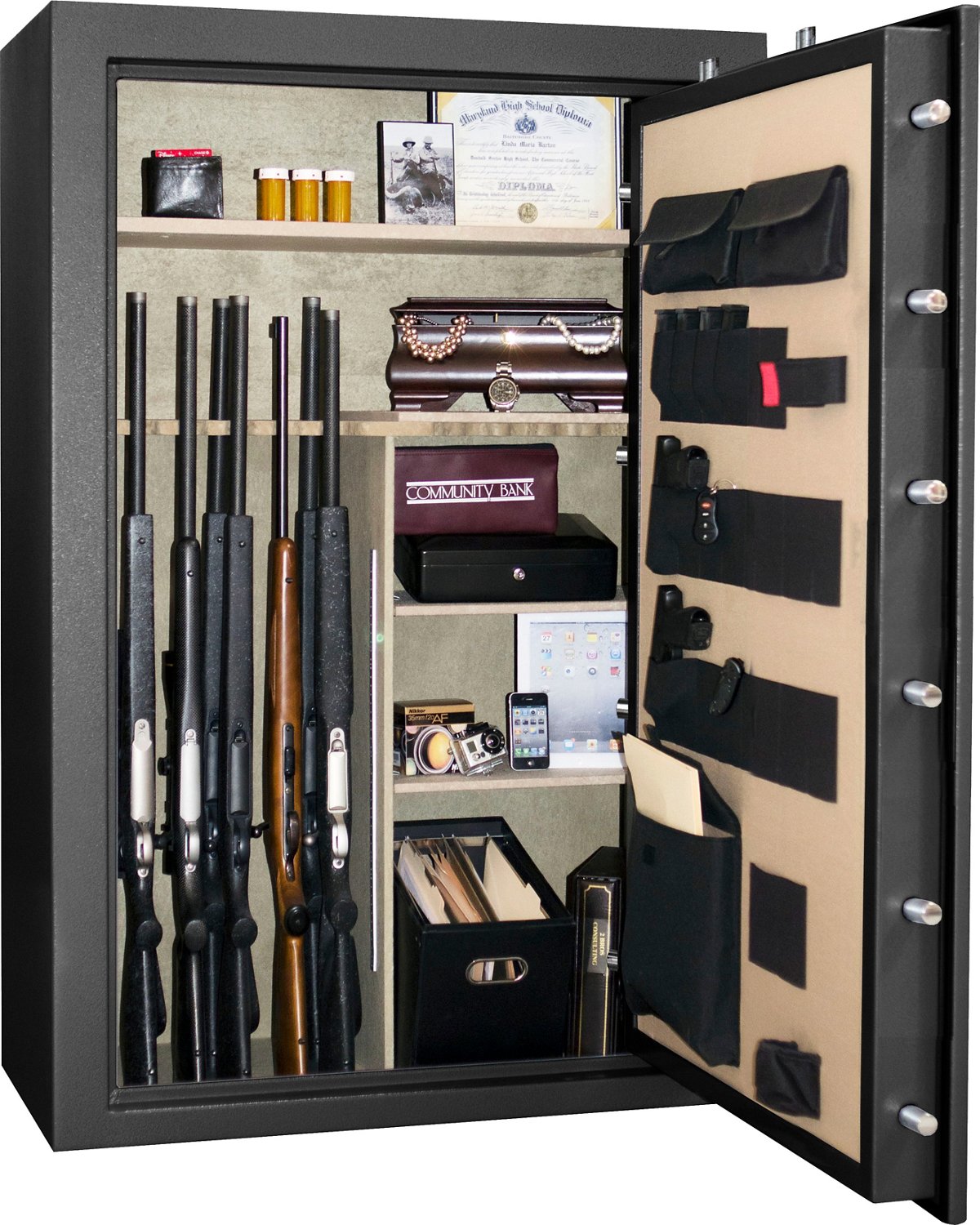 Cannon Safe Shield Series SH5940 64Gun Safe Academy