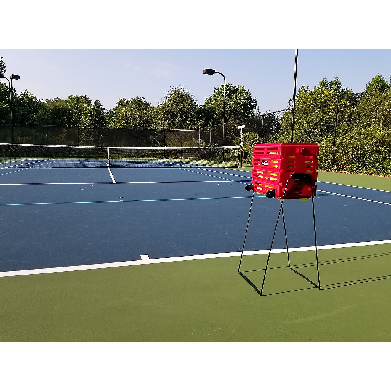 Tourna Ballport Deluxe Tennis Hopper with Wheels                                                                                 - view number 3