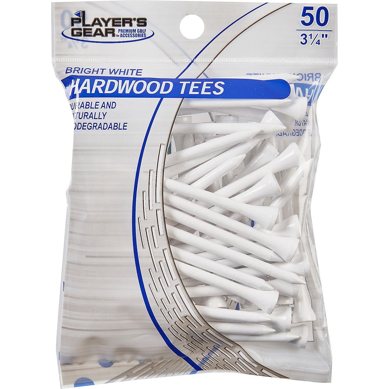 Players Gear 3-1/4 in Hardwood Tees 50-Pack                                                                                      - view number 1