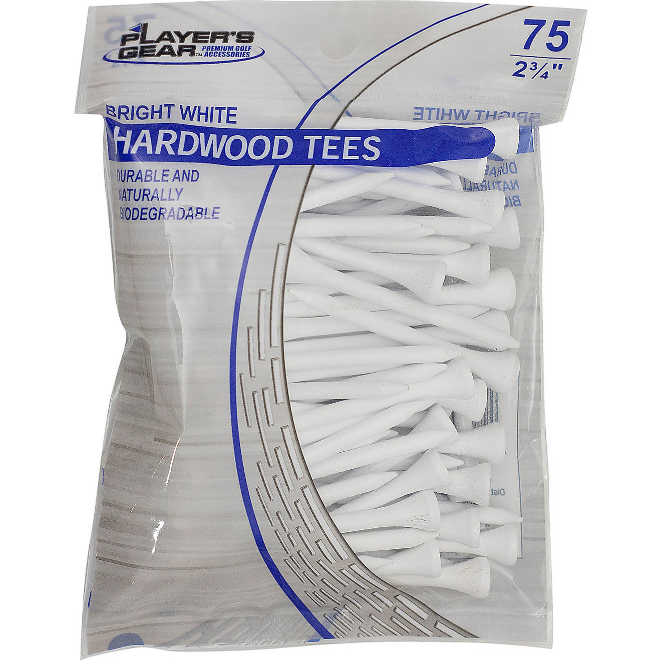 Players Gear 2-3/4 in Hardwood Tees 75-Pack                                                                                      - view number 1