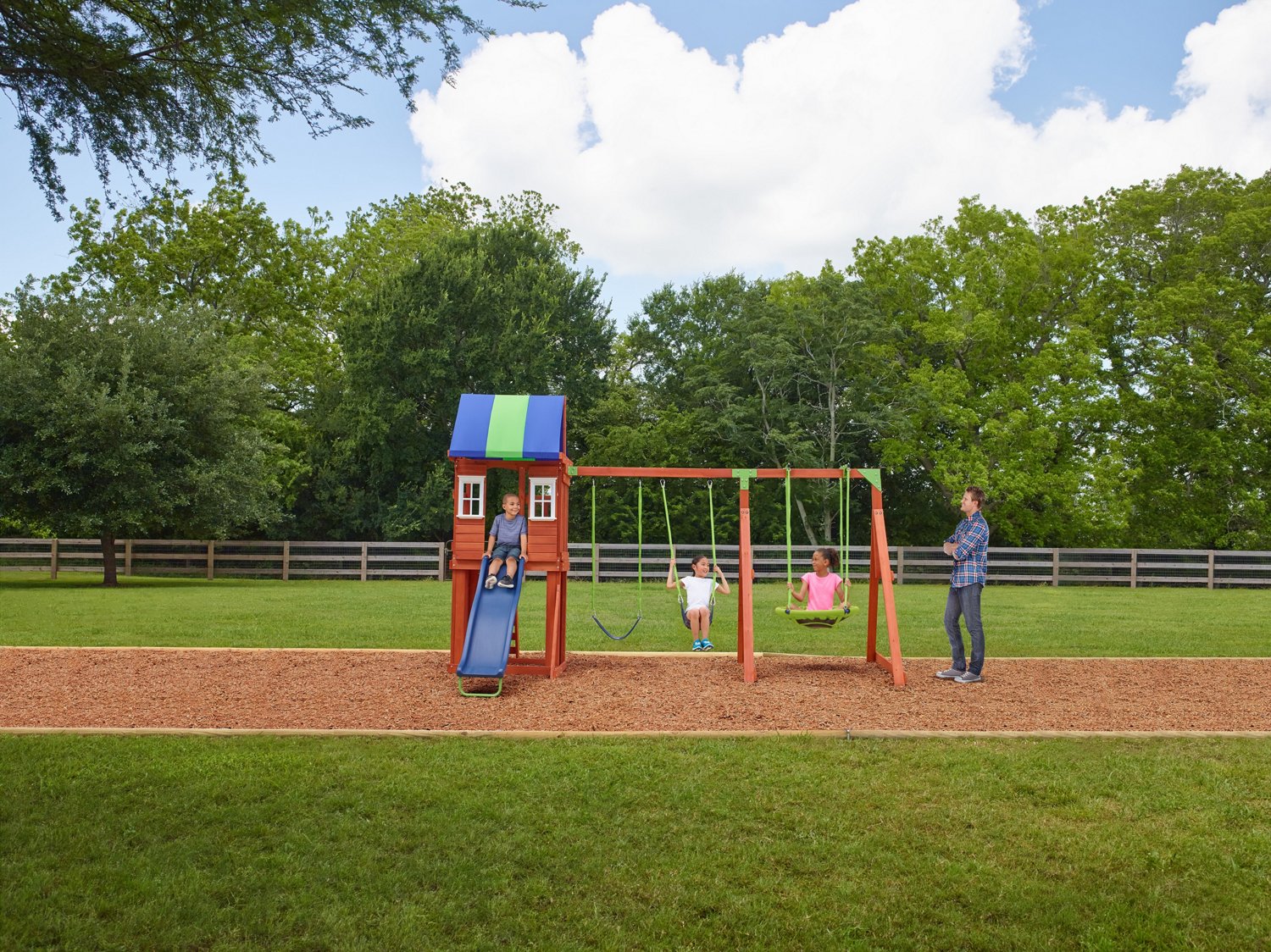 AGame West Fork Wooden Playset Academy