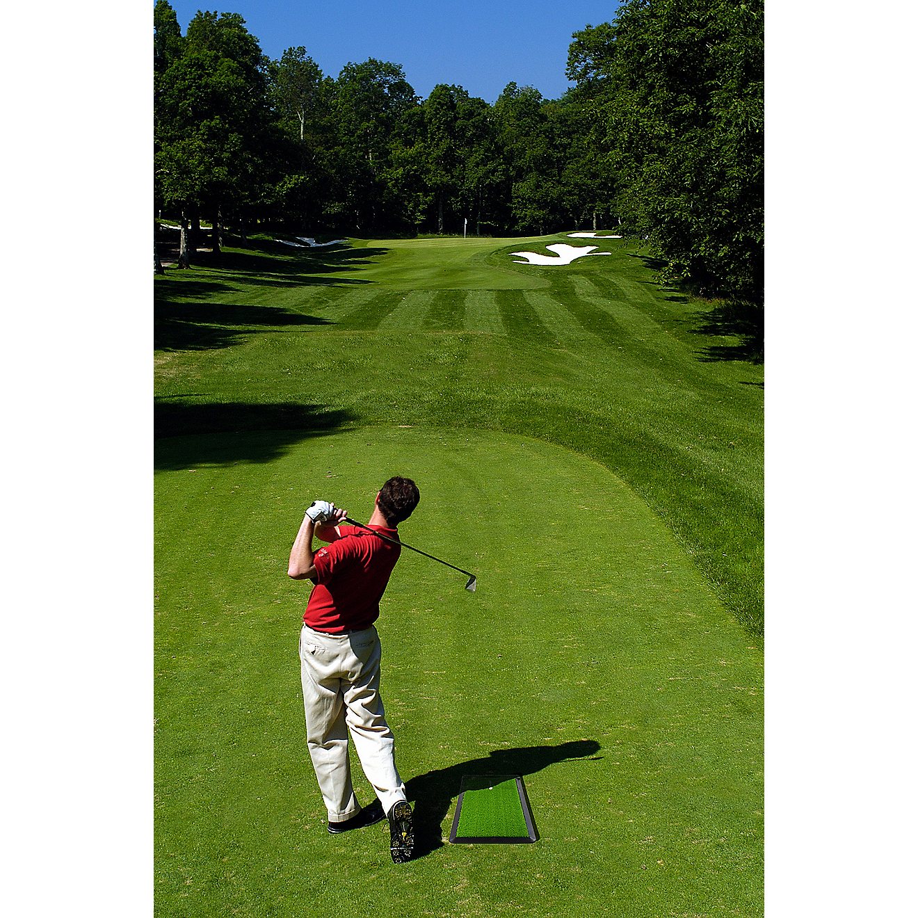 Tour Motion Golf Mat with Handle                                                                                                 - view number 4