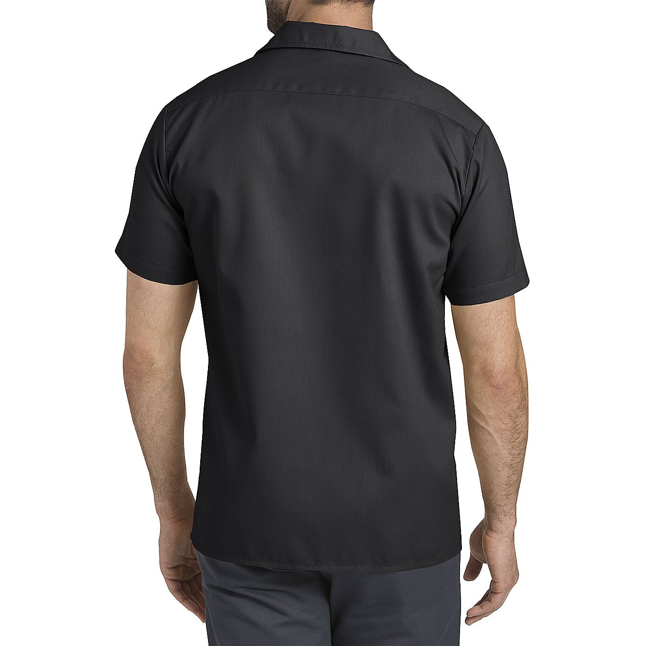 Dickies Men's FLEX Slim Fit Short Sleeve Twill Work Shirt                                                                        - view number 2