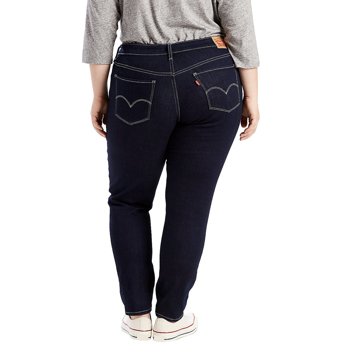 Levi's Women's 711 Plus Size Skinny Fit Jeans                                                                                    - view number 2