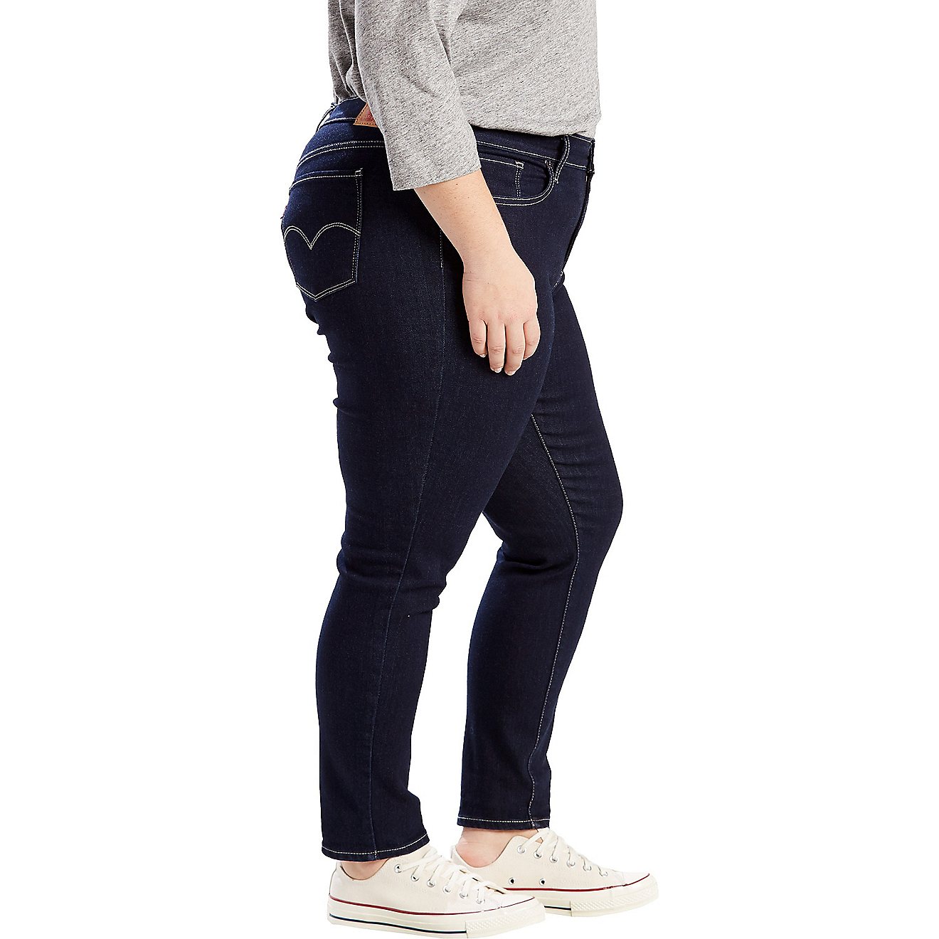 Levi's Women's 711 Plus Size Skinny Fit Jeans                                                                                    - view number 3