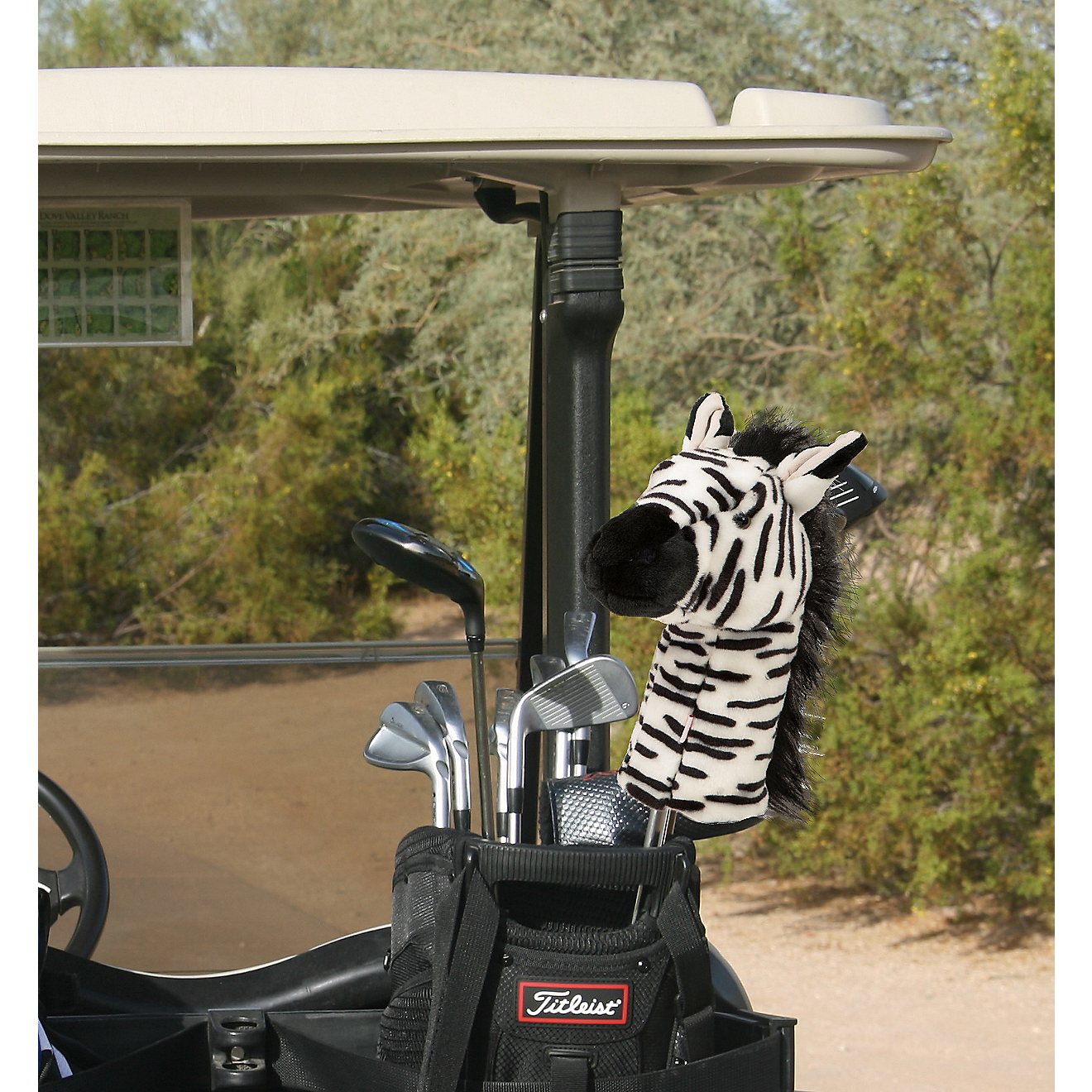 Daphne's Headcovers Zebra Driver Headcover                                                                                       - view number 2