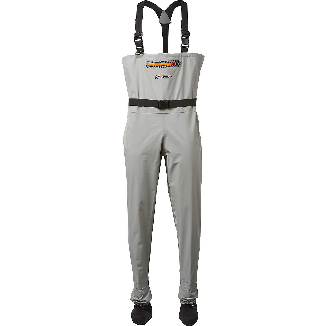 Size Small FROGG TOGGS Canyon II Breathable Stockingfoot Chest Wader Gray
