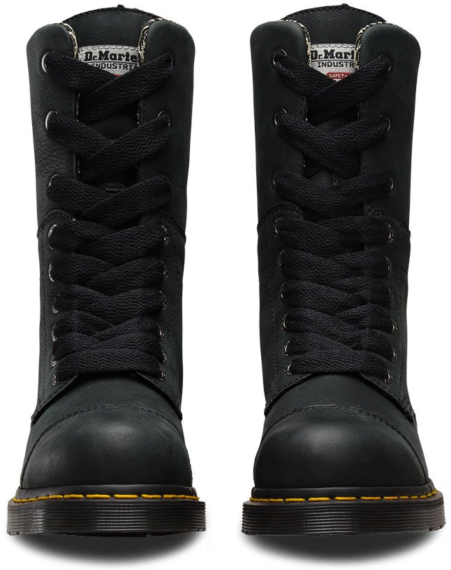dr martens leah steel toe
