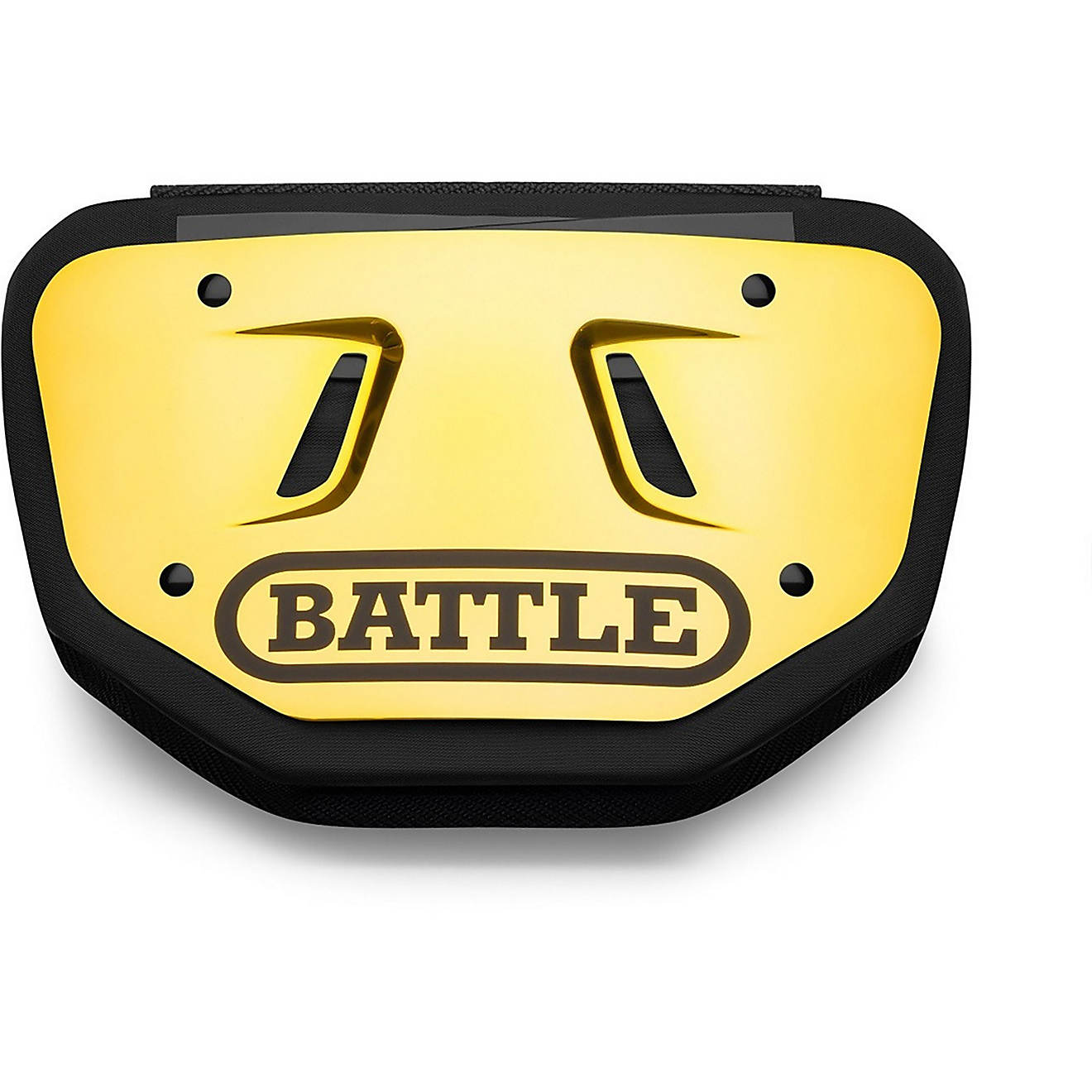 Battle Chrome Gold Back Plate Youth 