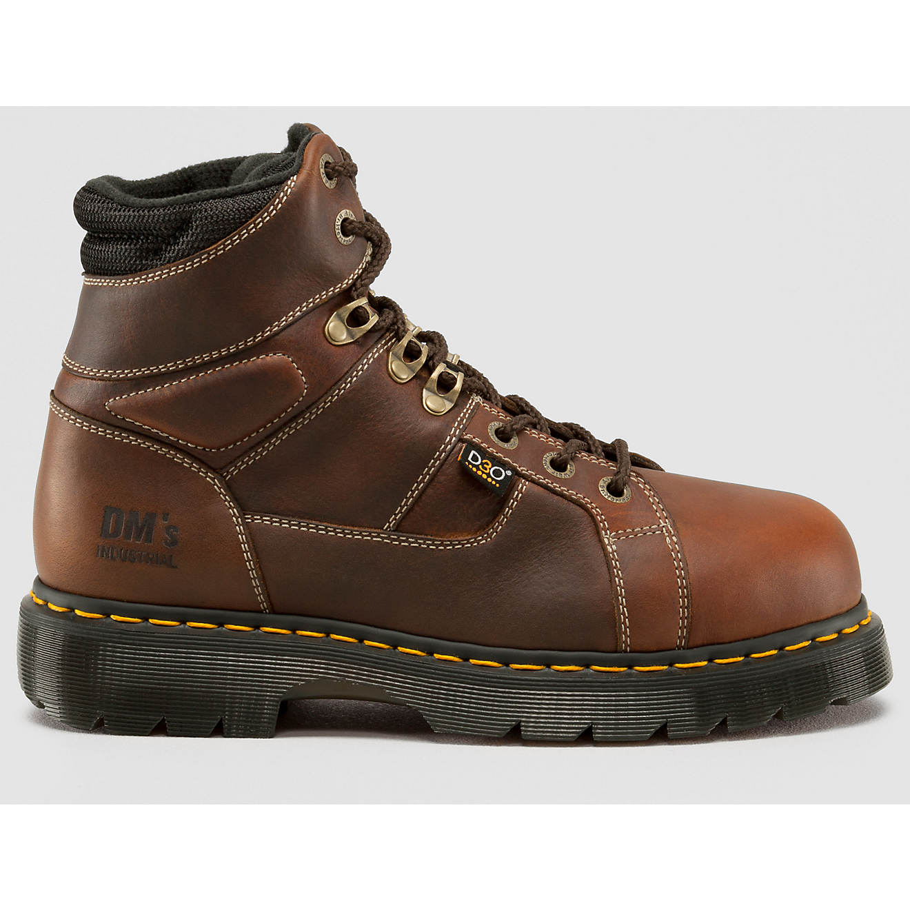 Dr. Martens Men's EH Steel Toe Lace Up Work Boots                                                                                - view number 1