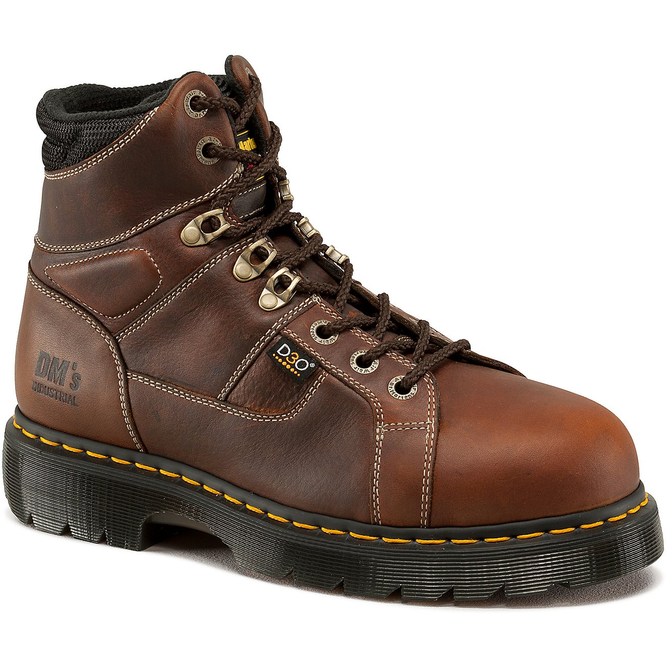 Dr. Martens Men's EH Steel Toe Lace Up Work Boots                                                                                - view number 2