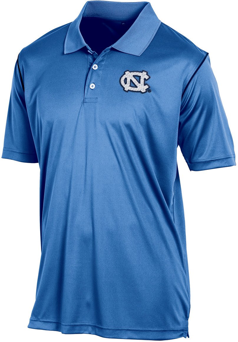 Champion Mens University Of North Carolina Play Clock Polo Shirt