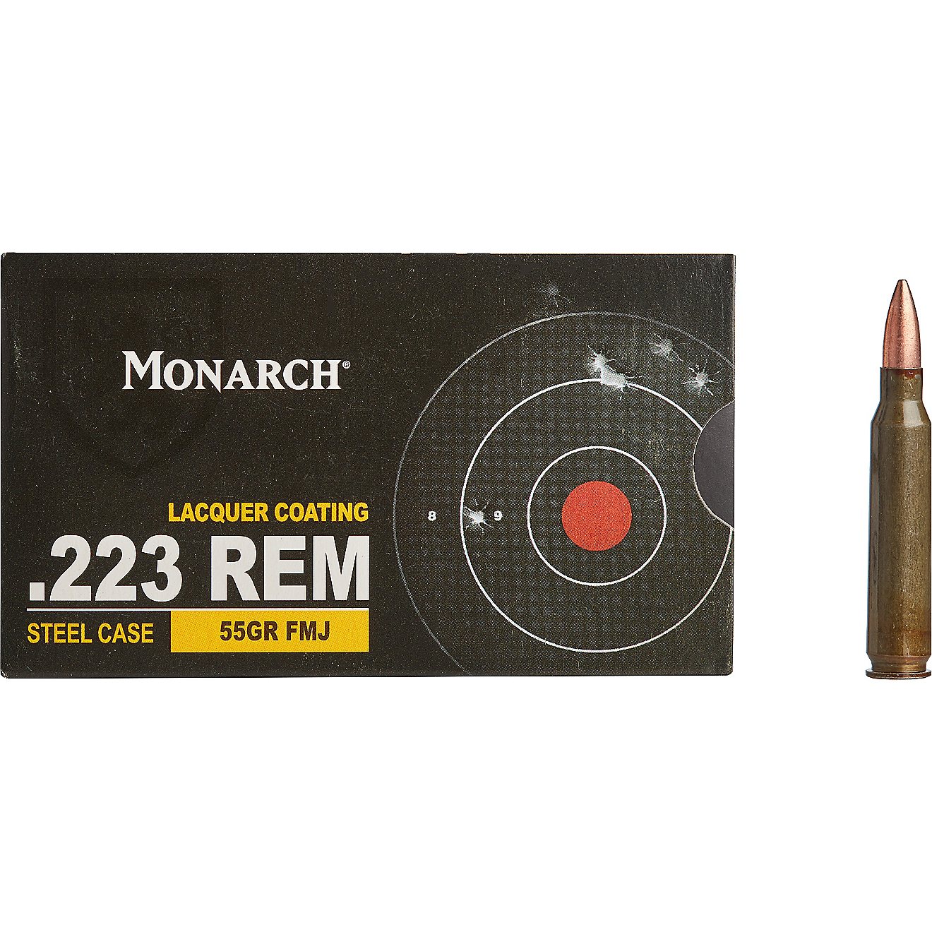 Monarch FMJ .223 Remington 55-Grain Ammunition - 20 Rounds                                                                       - view number 2