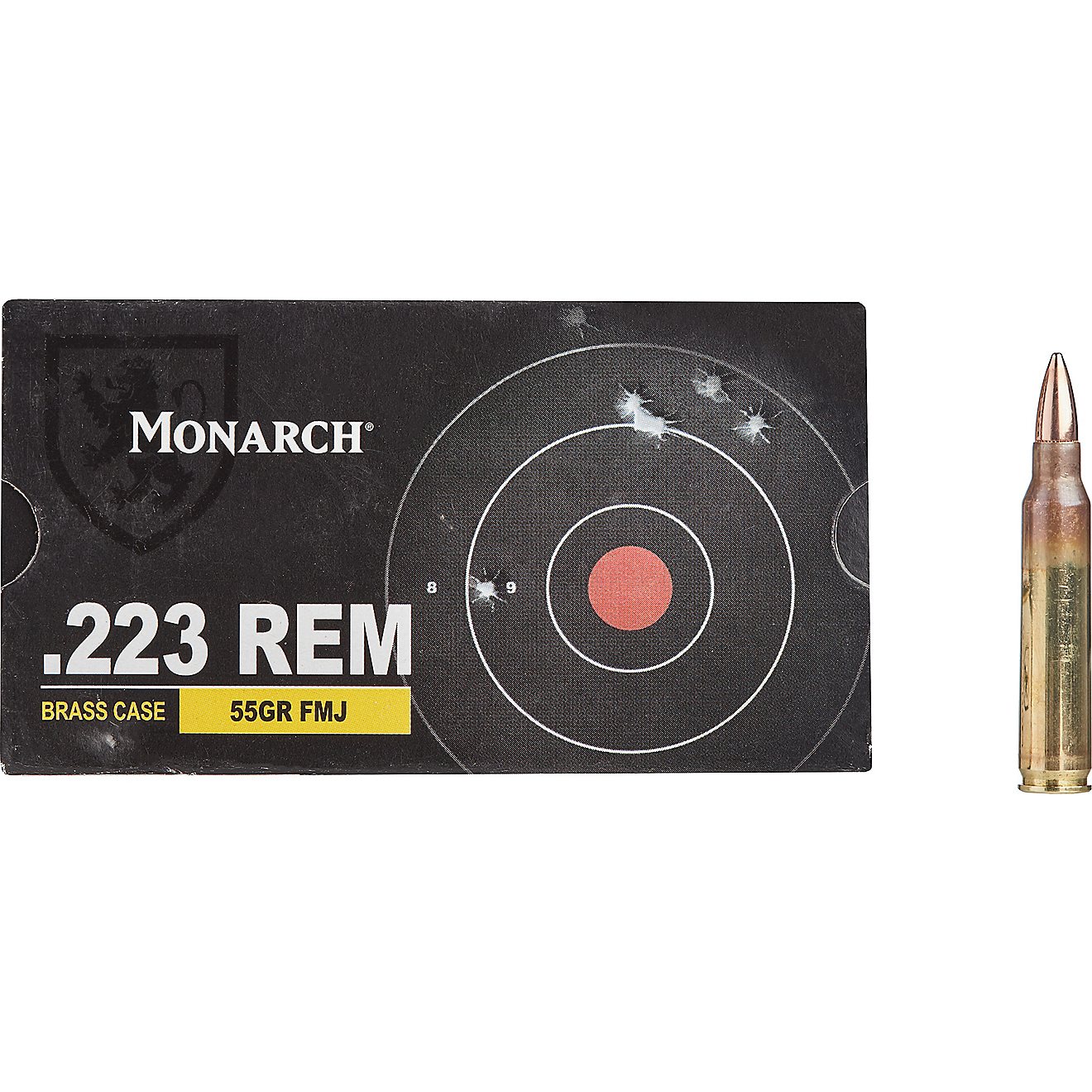 Monarch® FMJ .223 Remington 55-Grain Rifle Ammunition - 20 Rounds                                                               - view number 2