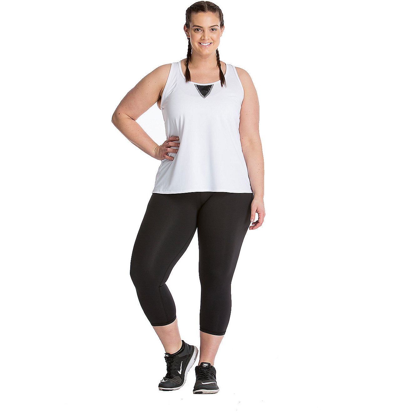 Lola Getts Women's Easy Plus Size Athletic Tank Top                                                                              - view number 1