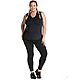 Lola Getts Women's V-neck Mesh Back Plus Size Tank Top                                                                           - view number 1 image