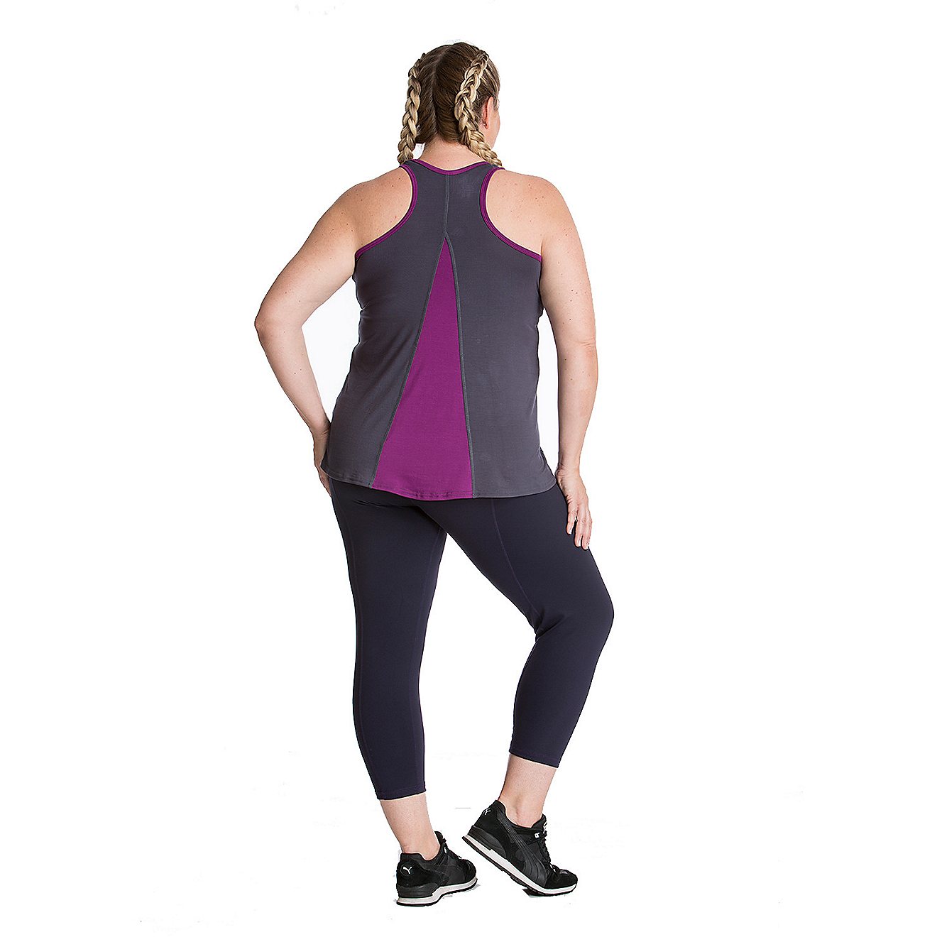 Lola Getts Women's Bamboo Easy Plus Size Tank Top                                                                                - view number 2