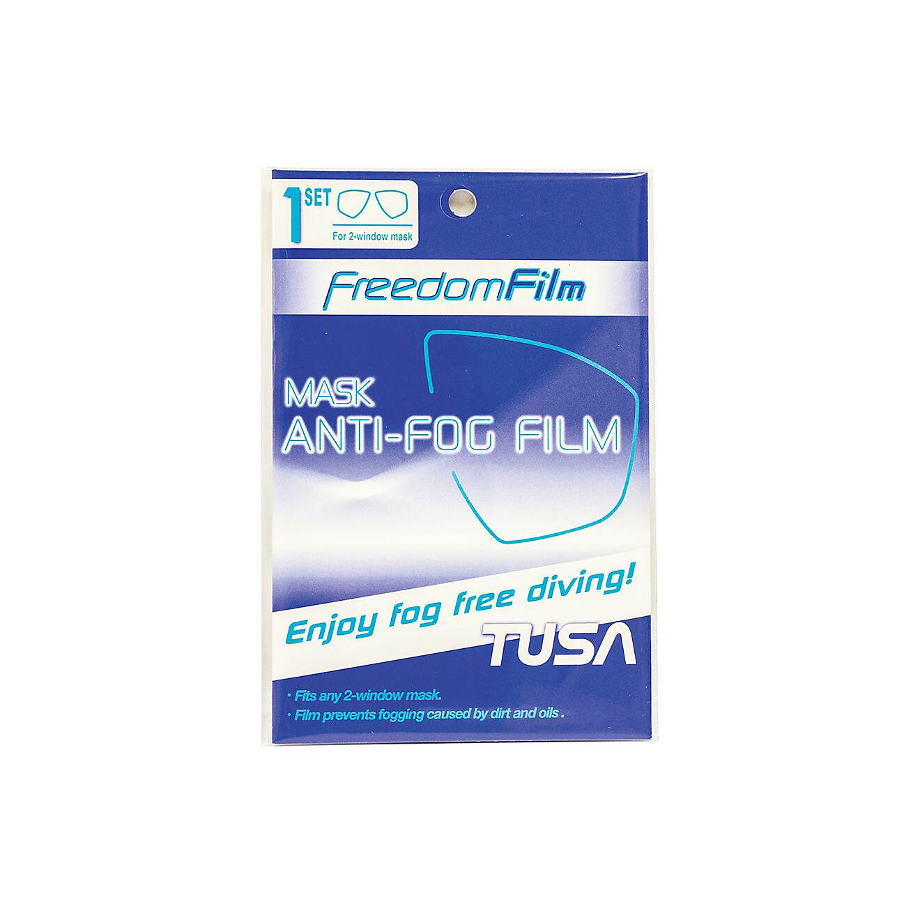 TUSA Freedom Film Antifog Film For 2-Window Masks                                                                                - view number 1