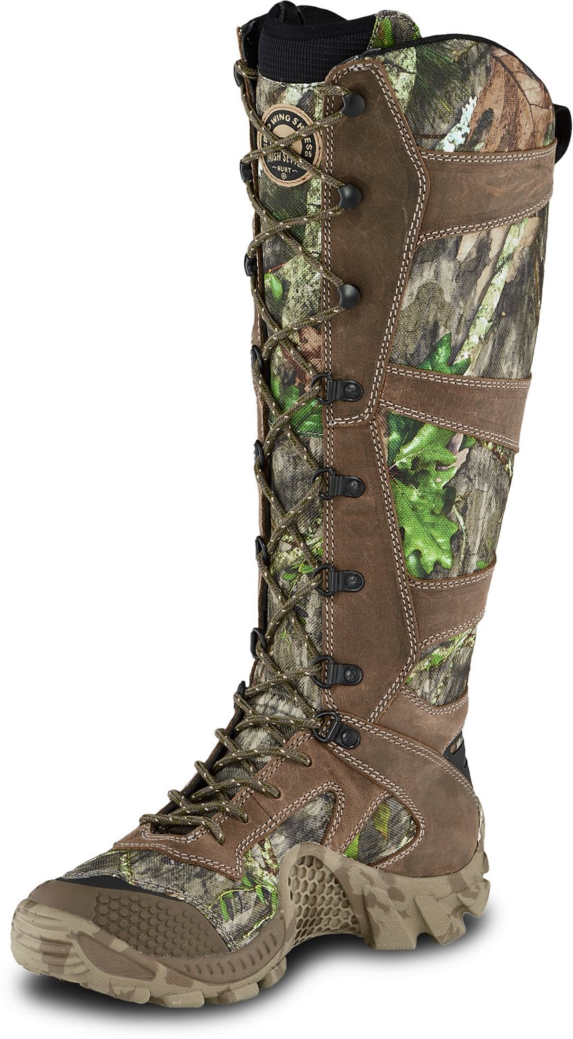 irish setter vaprtrek camo leather waterproof hunting boots