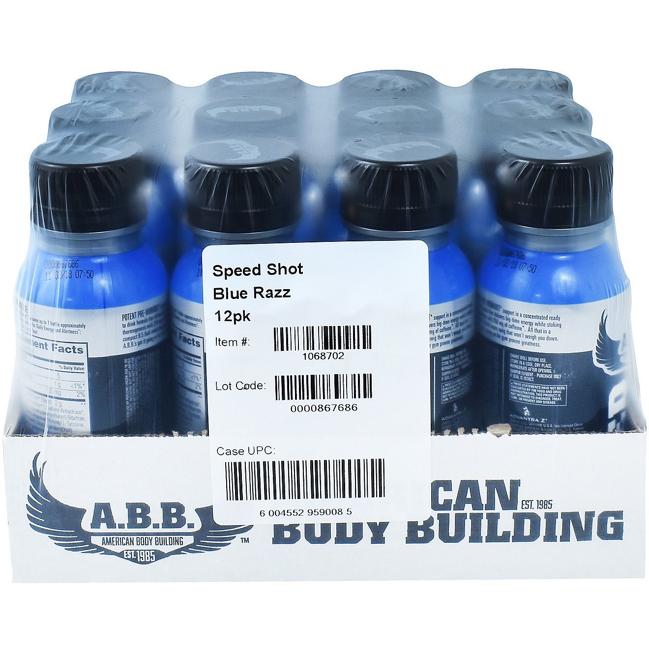 ABB Speed Shot Energy Drink                                                                                                      - view number 1