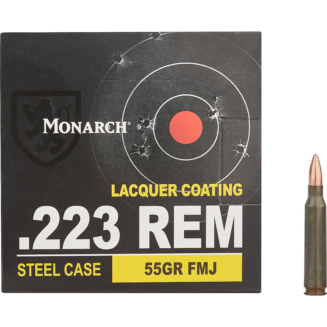 Monarch® .223 55-Grain Rifle Ammunition - 100 Rounds                                                                            - view number 2