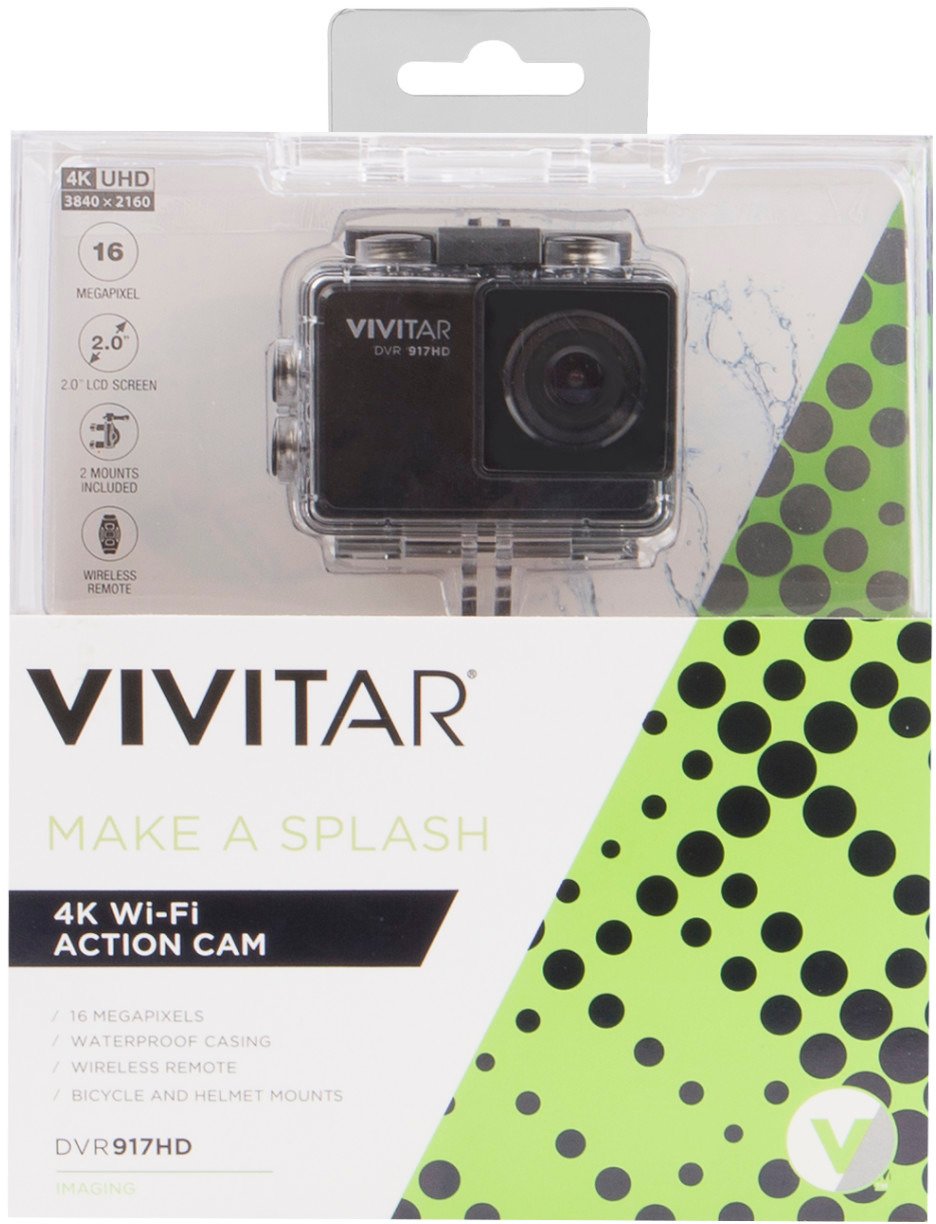 Vivitar Dvr 917hd 16 0 Mp 4k Ultra Hd Wi Fi Action Cam Academy