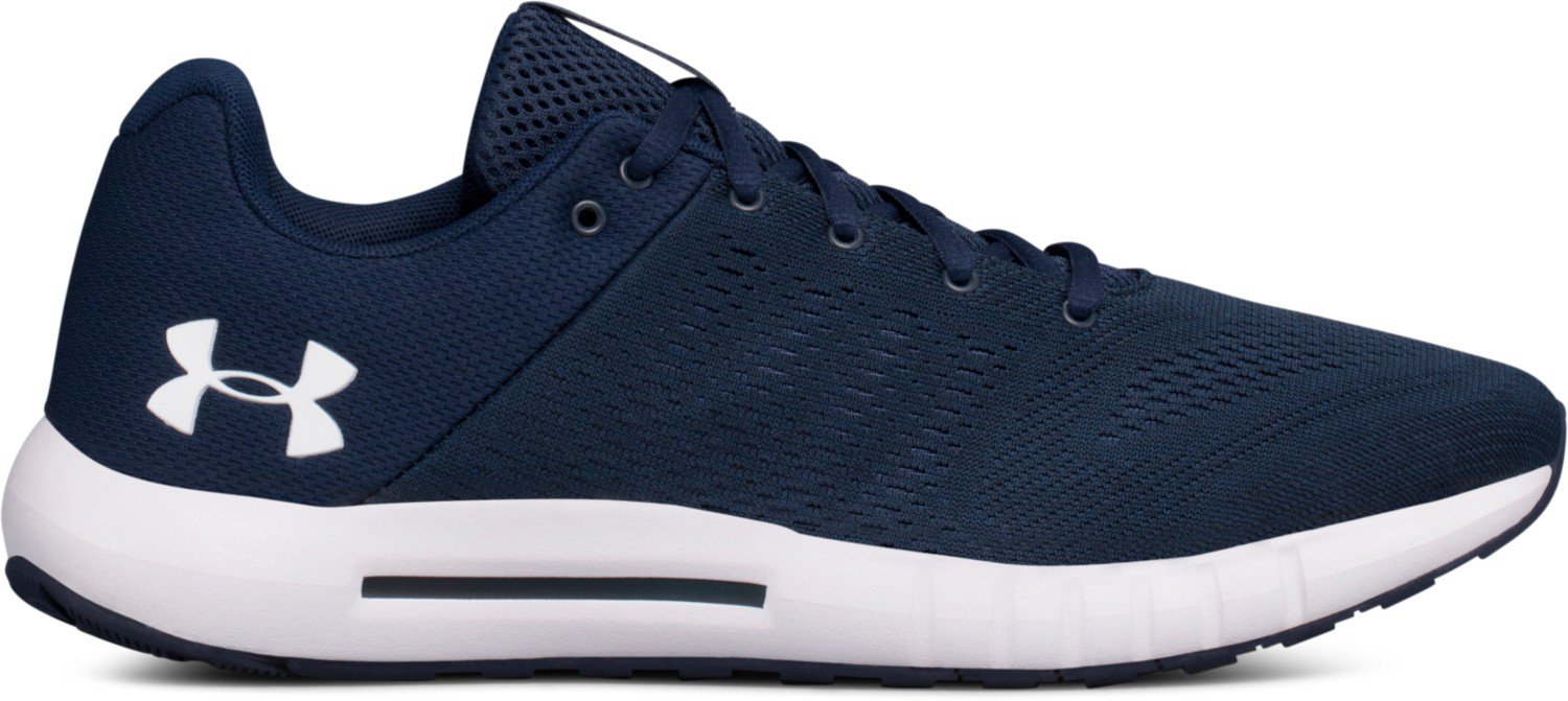 under armour micro g pursuit blue