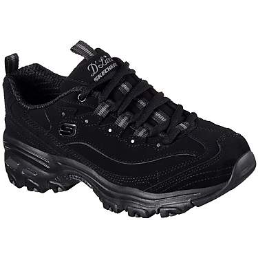 SKECHERS Women's D'Lites Play On Casual Training Shoes                                                                          