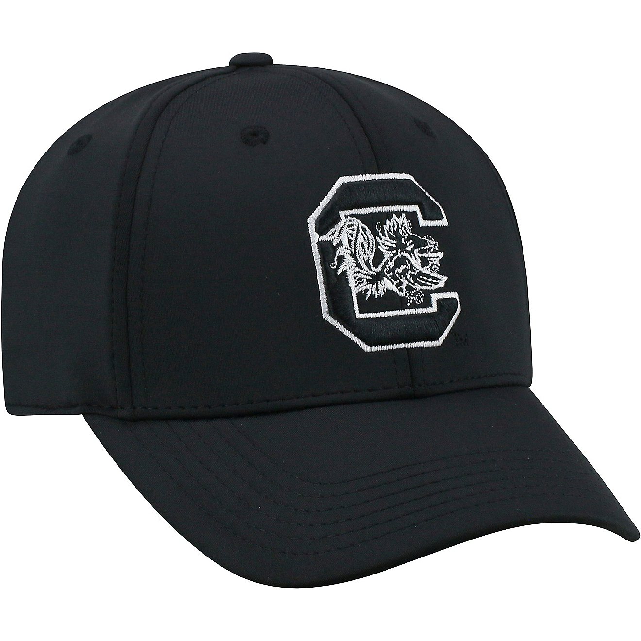 Top of the World Men's University of South Carolina Tension Flex Fit Cap                                                         - view number 3