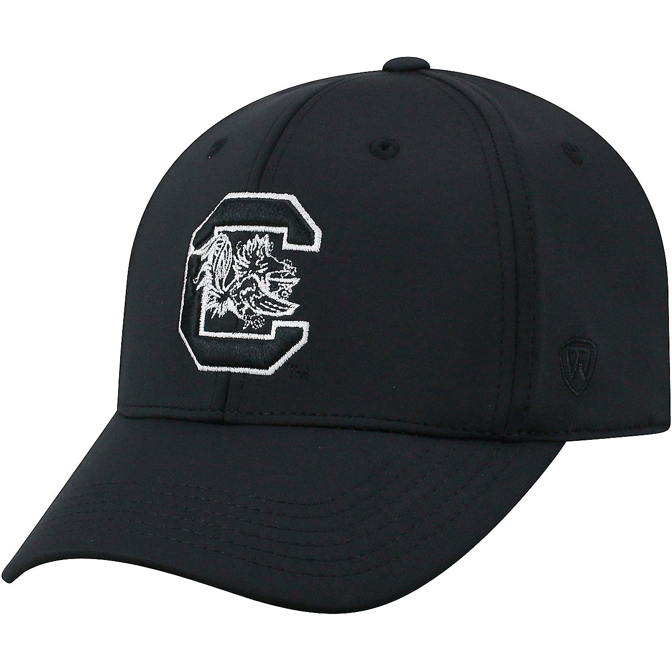 Top of the World Men's University of South Carolina Tension Flex Fit Cap                                                         - view number 4