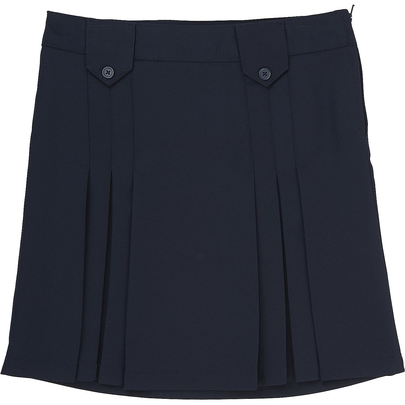 French Toast Girls' Front Pleated Skirt with Tabs                                                                                - view number 2