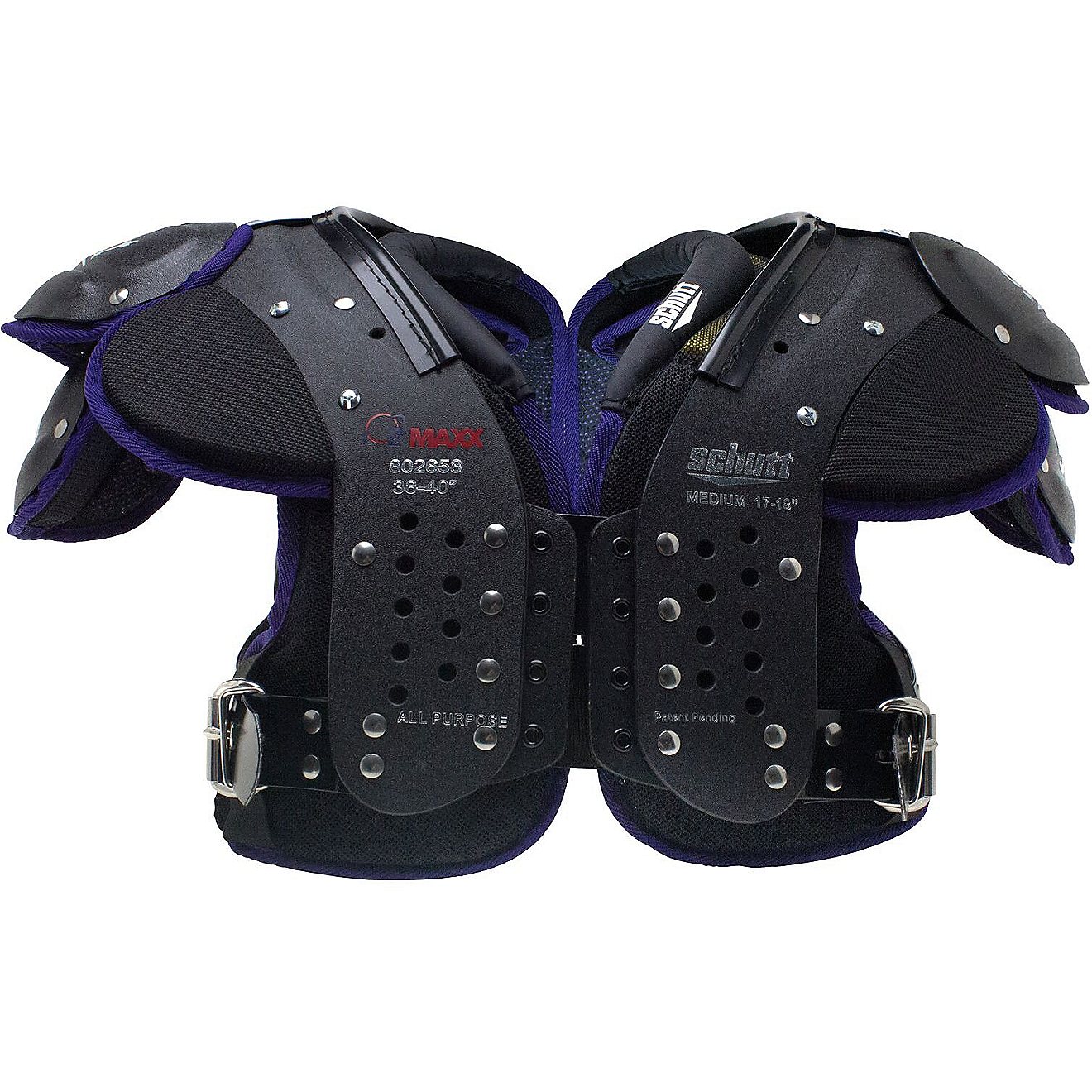 Schutt Adult's O2 Maxx All-Purpose Football Shoulder Pad                                                                         - view number 1