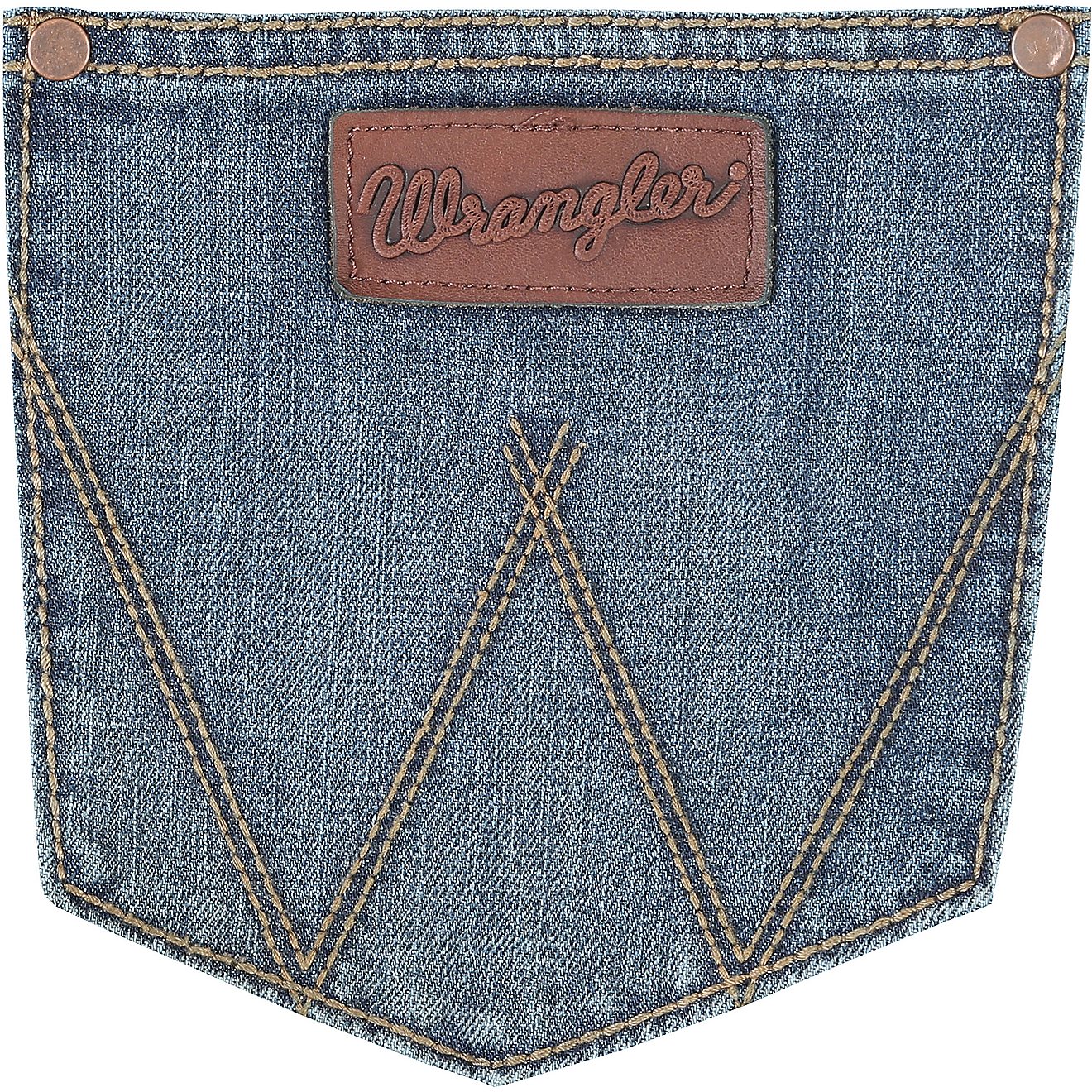 Wrangler Men's Retro Slim Fit Straight Leg Jeans                                                                                 - view number 4