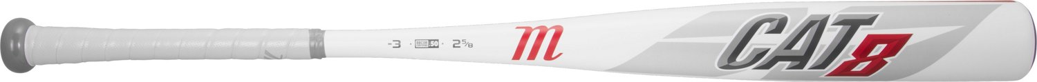 Marucci Adults' Cat 8 BBCOR Alloy Baseball Bat 3 Academy