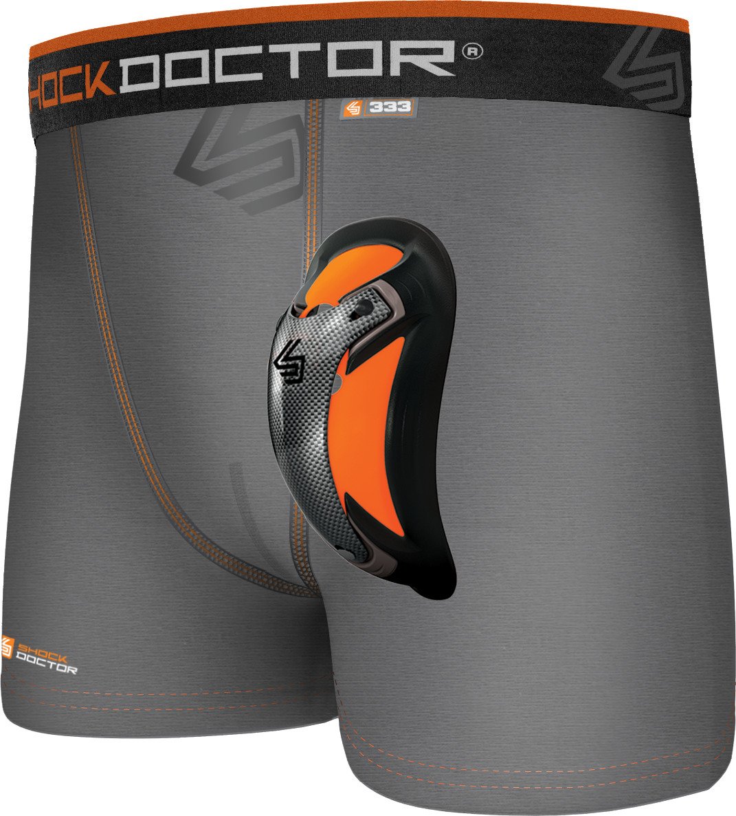 Shock Doctor Boys' Ultra Pro Boxer Briefs with Ultra Cup Academy